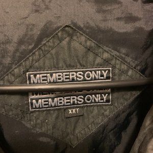 Black Members Only Jacket